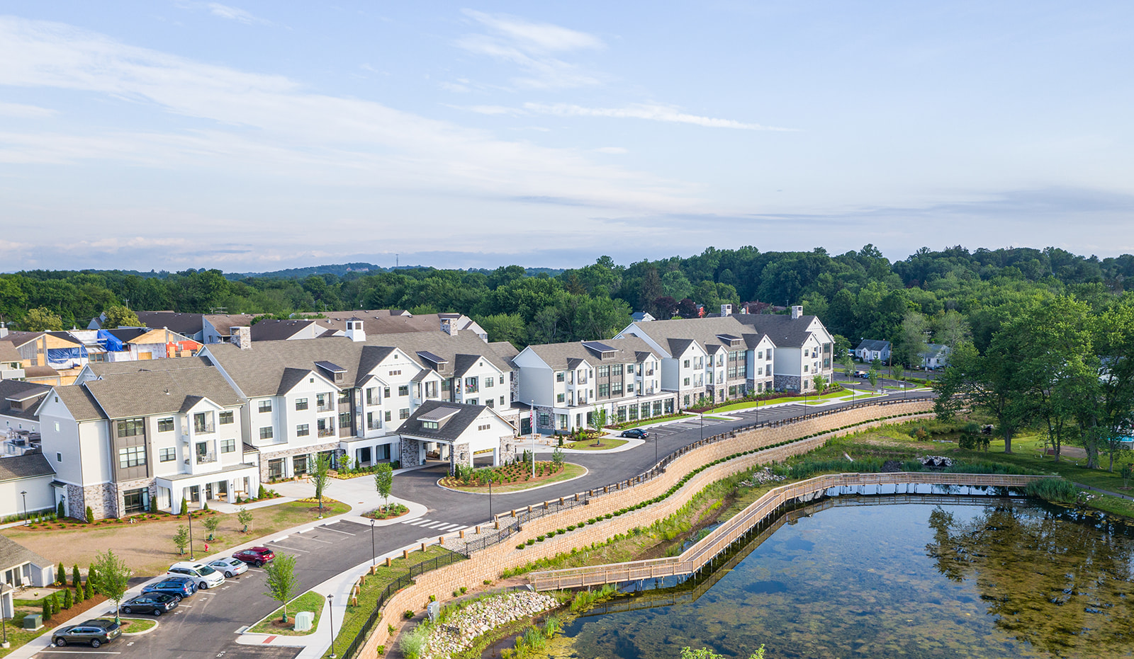 Nature Boarldwalk at Covenant Living of Cromwell